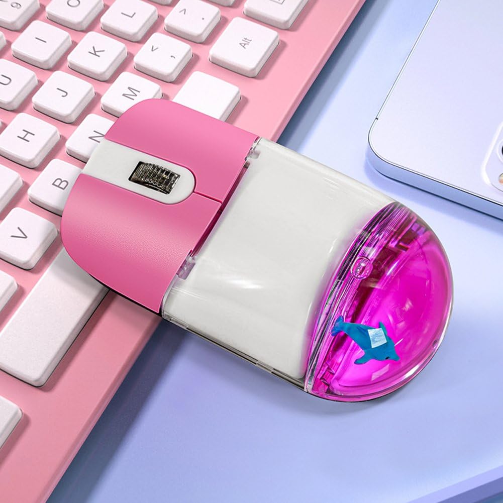 Amazon | ワイヤレス マウス かわいい フルティガーエアロ アクア