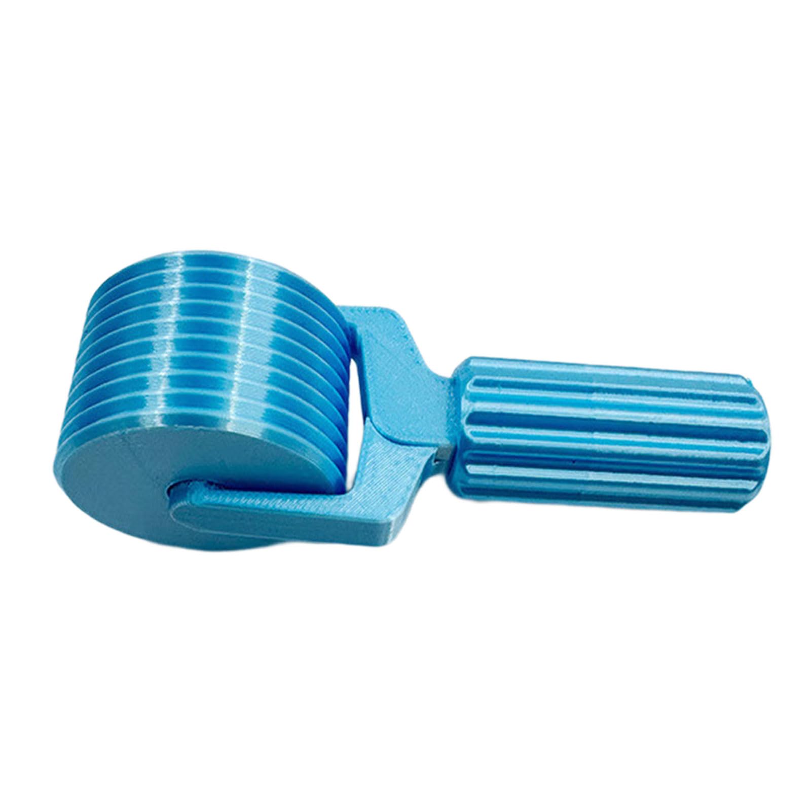 Msioytog Polylactic Acid Craft Roller with Textured Handle for Professional Beads Polylactic Acid Craft Roller