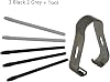 Lápiz óptico S Pen de repuesto para Samsung Galaxy Tab S4 EJ-PT830B T835 T837 con puntas de repuesto (Negro) 5