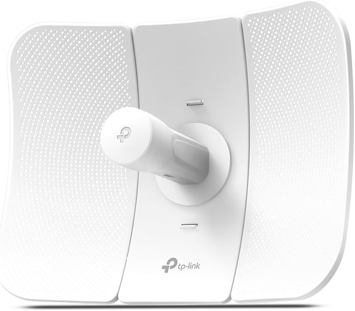 TP-Link CPE710, 5GHz 867Mbps 23dBi Outdoor CPE Antenna, Long-Distance Transmission, IP65 Weatherproof Enclosure, Easy Centralized Management
