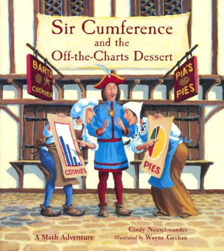 Sir Cumference And The Off-The-Charts Dessert (Turtleback School & Library Binding Edition) (Charlesbridge Math Adventures (Paperback))