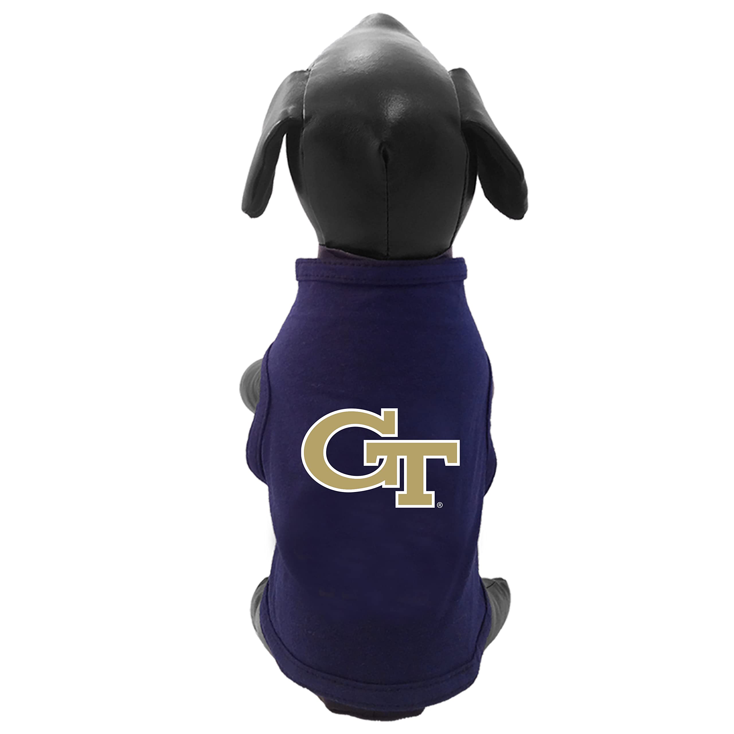 NCAA Georgia Tech Yellow Jackets Cotton Lycra Dog Tank Top