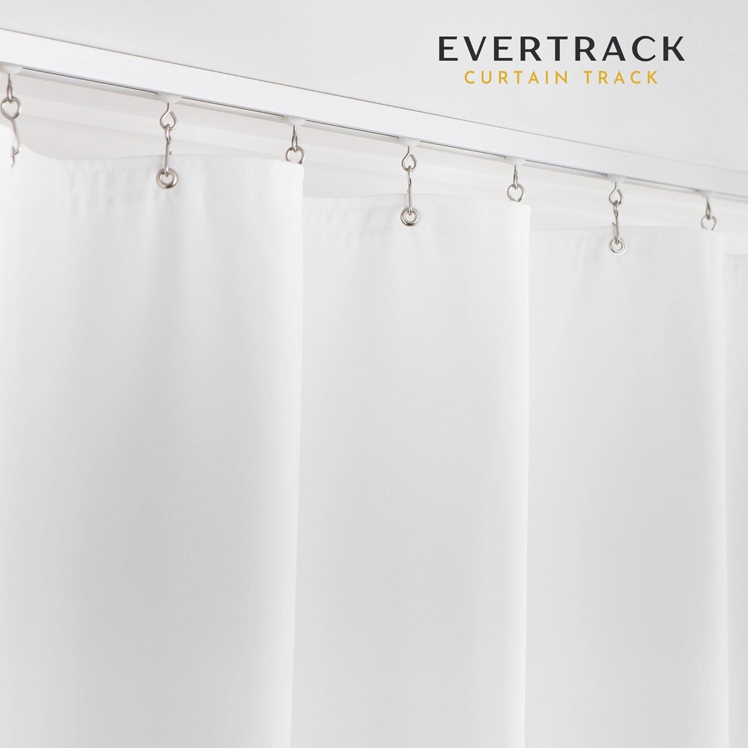 Buy EverTrack Curtain Track Ceiling Mounted Curtain Rail for Curtains
