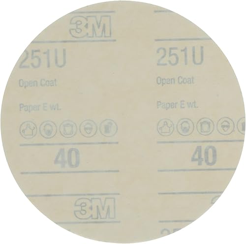 Miniatura 2 de 3 M Verde Corps Stikit 6" 40E Grit dust-free producción Disco, 1