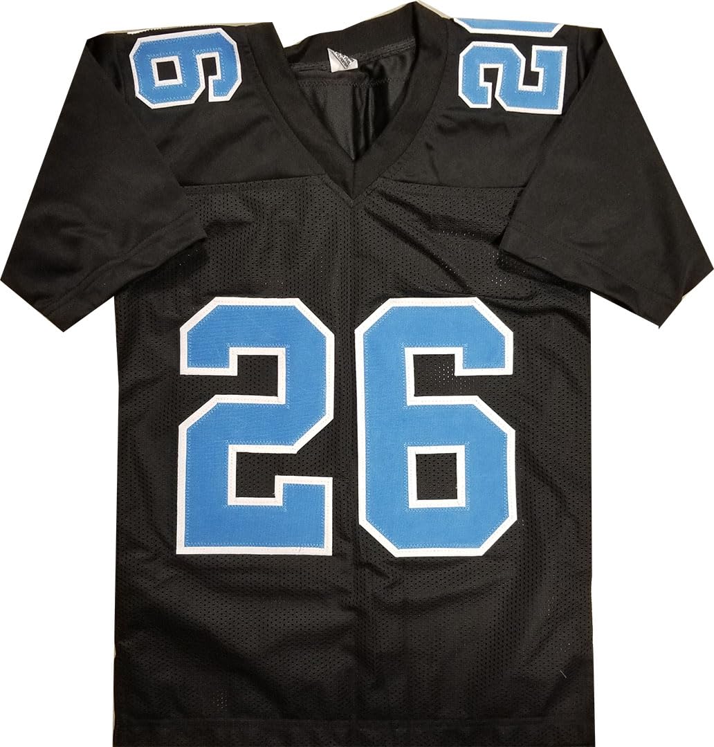 Custom Stitched Jahmyr Gibbs Carbon Black Youth Jersey Size Youth Large