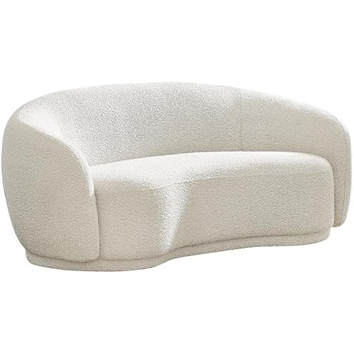 Meridian Furniture Contemporary Boucle Loveseat