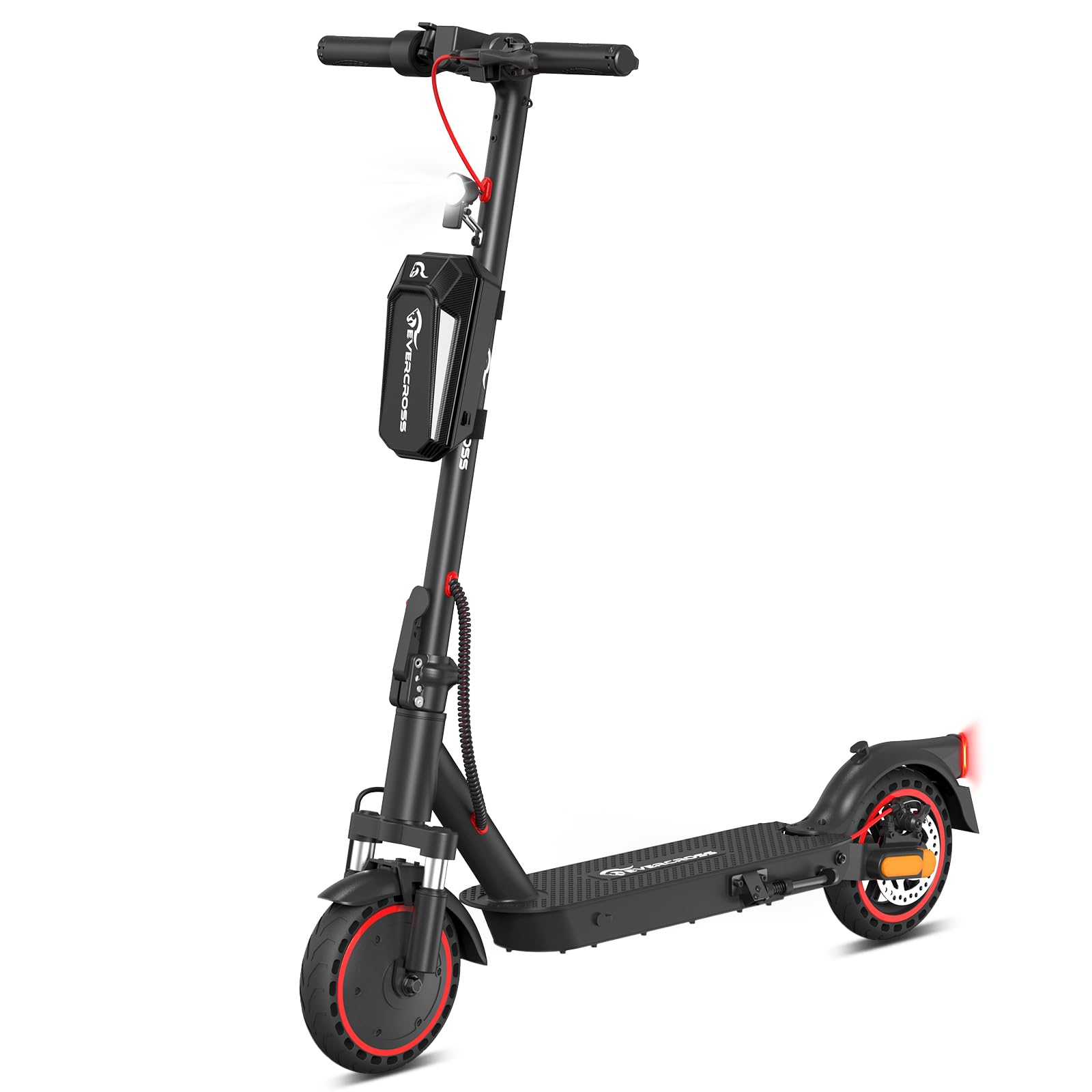 EVERCROSS EV85F/EV10K PRO E-Scooter mit Straßenzulassung (ABE), Faltbarer Elektroroller für Erwachsene mit APP - 400W Motor, 7,8/10,4 AH Batterie, Duales Brems, Zwei Stoßdämpfer