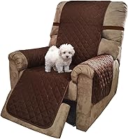 Vista 27 de U-NICE HOME Funda para sillón reclinable, reversible, con correas elásticas, resistente al agua, protege de perros y mascotas, sillón extragrande