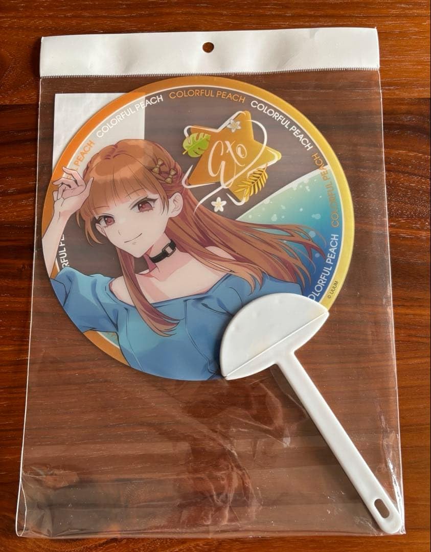 Amazon.co.jp: カラフルピーチ クリアうちわ からぴち夏休み ひらかた
