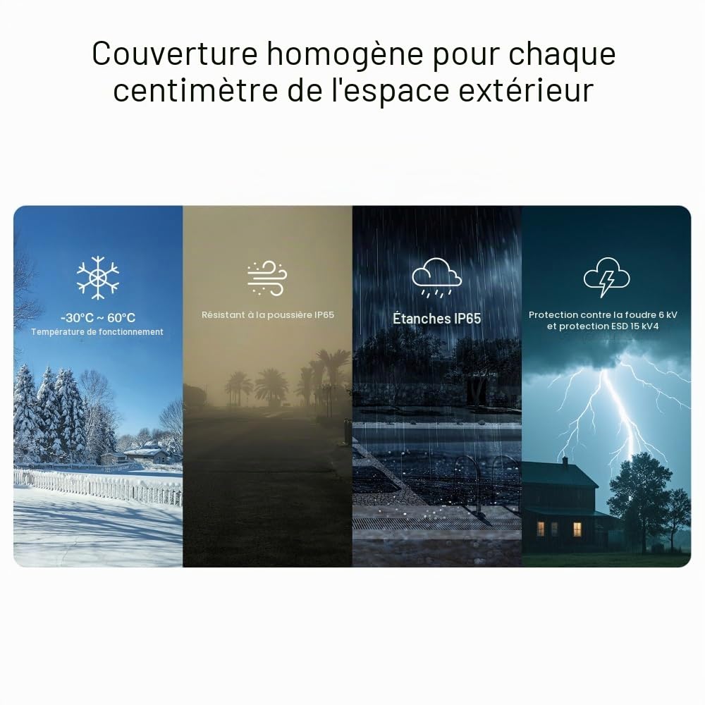 MERCUSYS MB118-4G Routeur WiFi avec Sim d'extérieur, 4G CAT4 LTE N300Mbps, 2 antennes LTE Amovibles, Port LAN, Alimentation PoE/DC, Montage sur Poteau, Mur et fenêtre, SMS, Application, Plug&Play