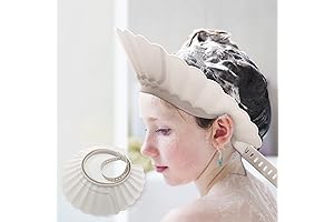 Baby Shower Cap Shield: Protect Little Eyes and Ears During Bathtime