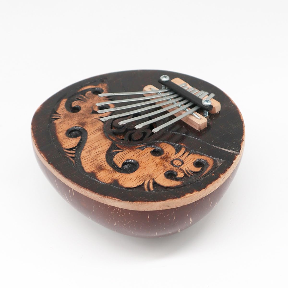 Decorative Musical Instruments Kalimba Antique Coconut
