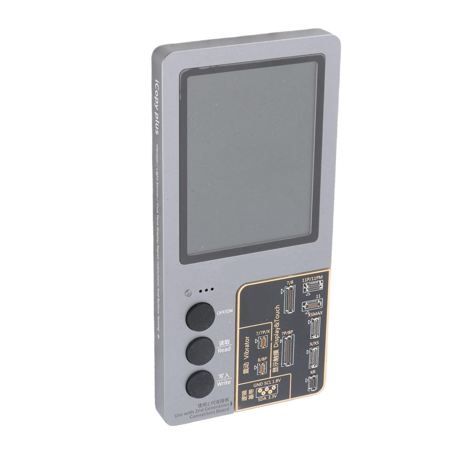 Kit di Strumenti di Riparazione dello Schermo del Telefono ICopy Plus 2.2 con Dati della Batteria e funzionalità di Test delle Cuffie per Riparazioni Rapide, Set di Accessori Portatili