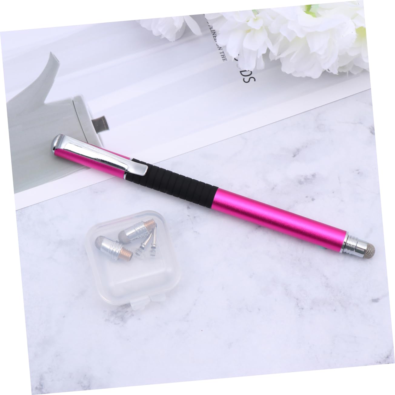 KONTONTY 5pcs Set Stylus Screen Pen Stylus Pens for Mobile Phones Pen with Stylus Tablet Stylus Pen Capacitive Stylus Fine Point Tablet Writing Pen Styluses Phone Pen Computer Touch Screen