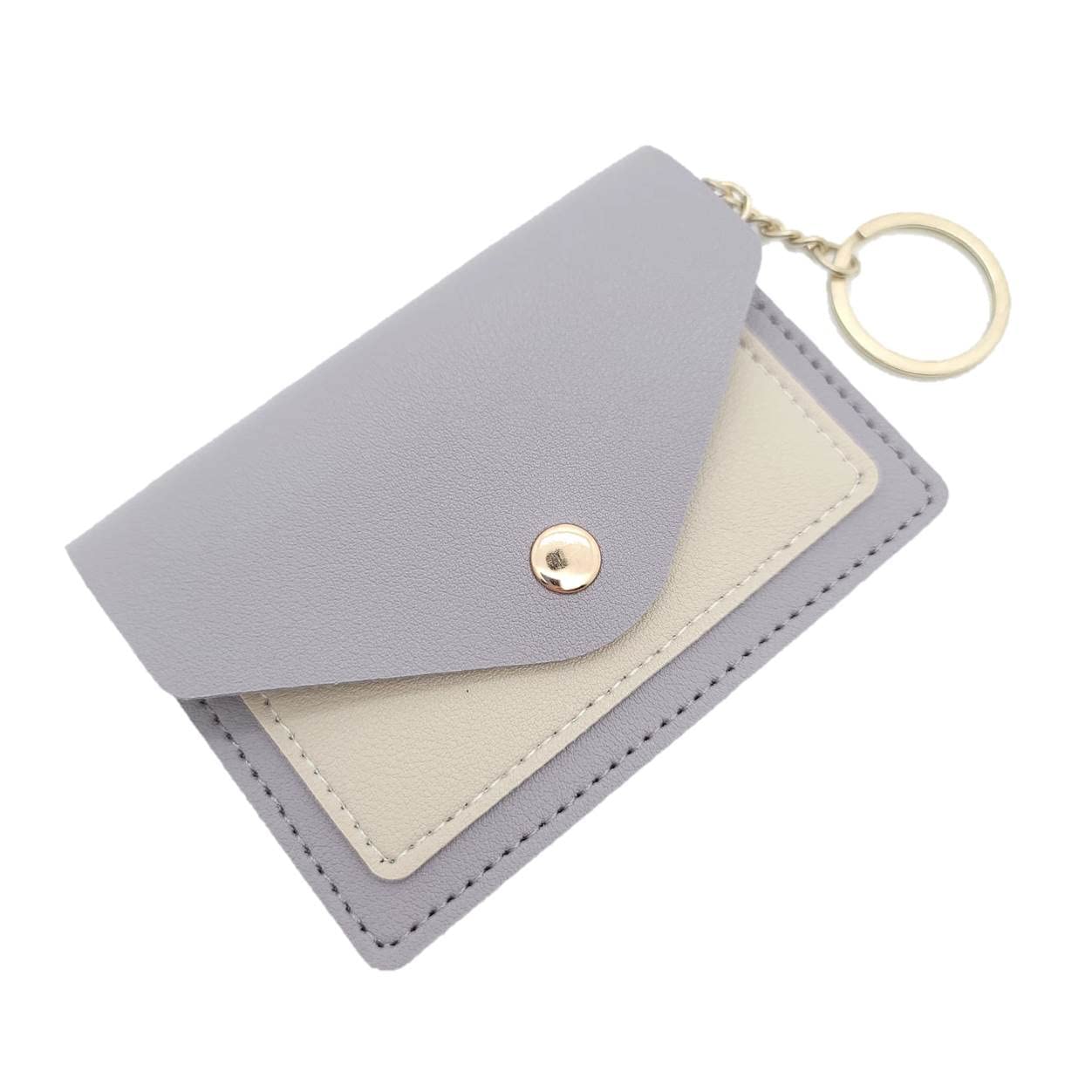 Slim wallet for card, coins and bills (Purple)
