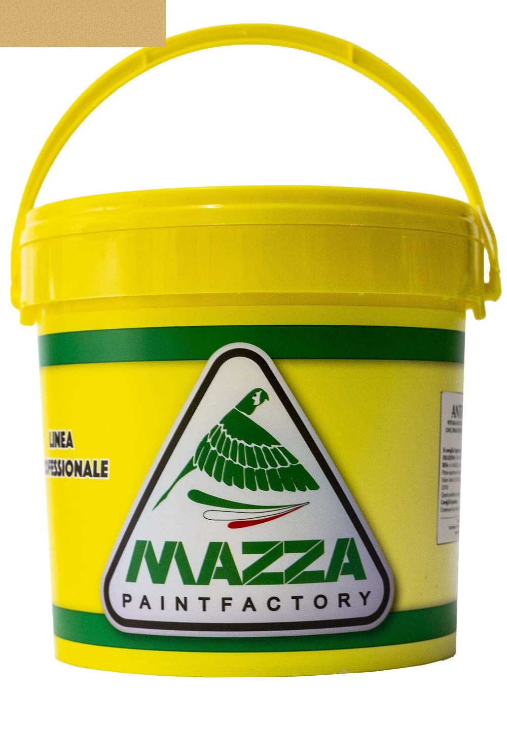 MAZZA Pittura per Interni Lavabile Acrilica Lt 14 Per Muri Interni Ed Esterni Bianca e Colorata Colorificio (Savana4 Mz1169)