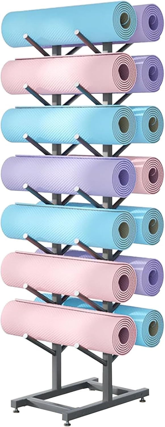 Rangement for Tapis de Sport pour un Salon ou un Home Gym Épuré