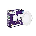 EcoLink Elite 5W Round LED Ceiling Downlighter (Cool Day Light,Pack of 1)