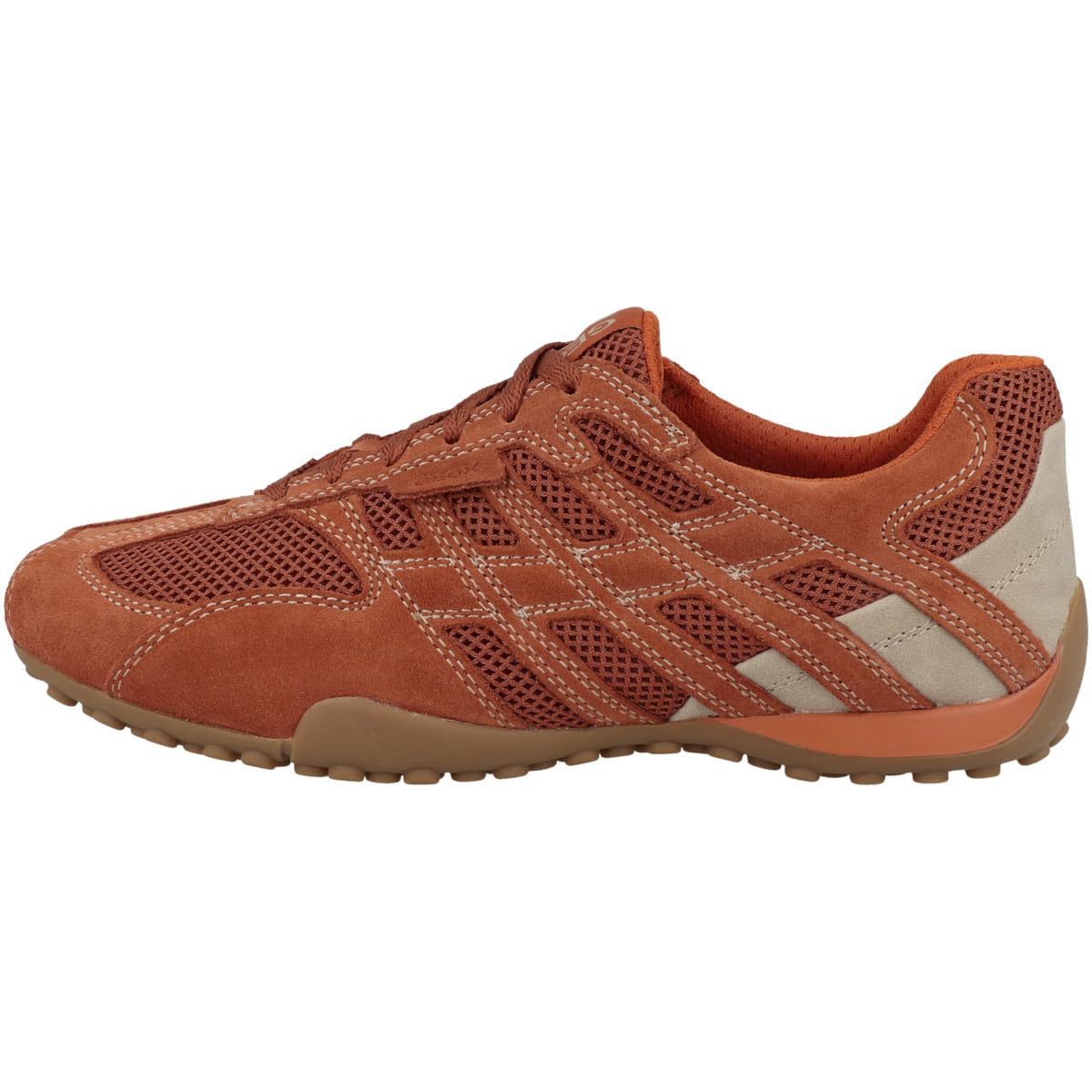 Geox Herren Orange Sneakers U Snake Original U55mna 02214 C6014 Größe 44