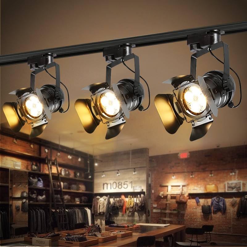 B·LED BARCELONA LED - Foco carril monofásico orientable "Cinema" - E27