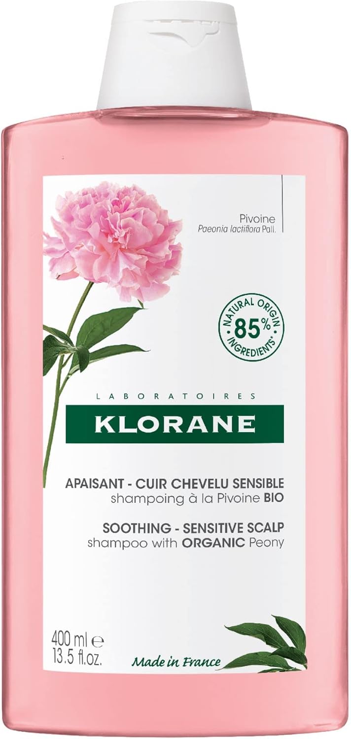 Klorane Soothing Shampoo with Peony 400ml Sensitive Scalp Amazon