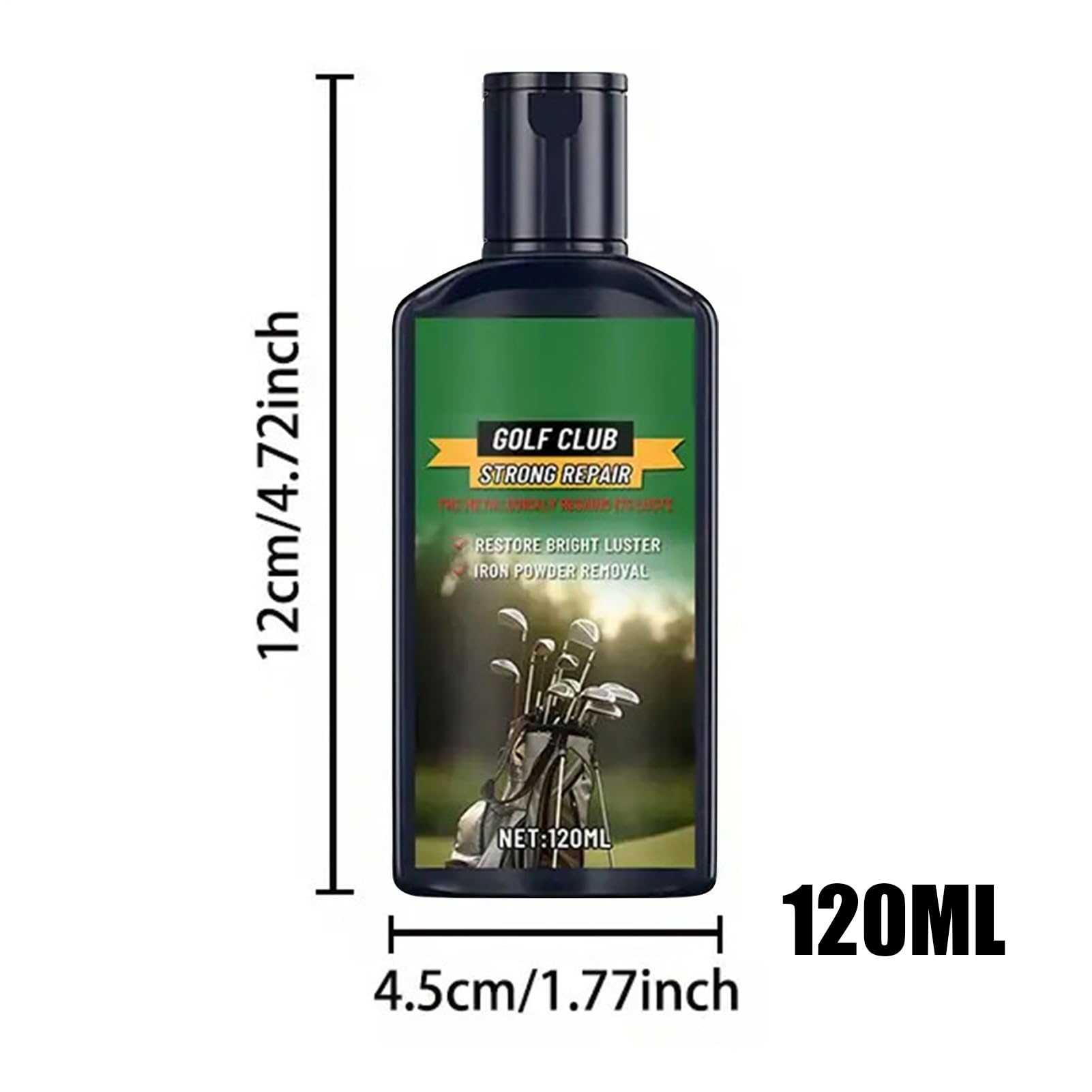 Golf Iron Cleaner, composto da 120 ml con spugna per lucidare giocatore di golf e metallo e alluminio
