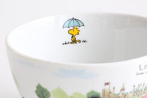 Miniatura 4 de (Shimizutougyou) London Paris Snoopy Bowl, Set of 2