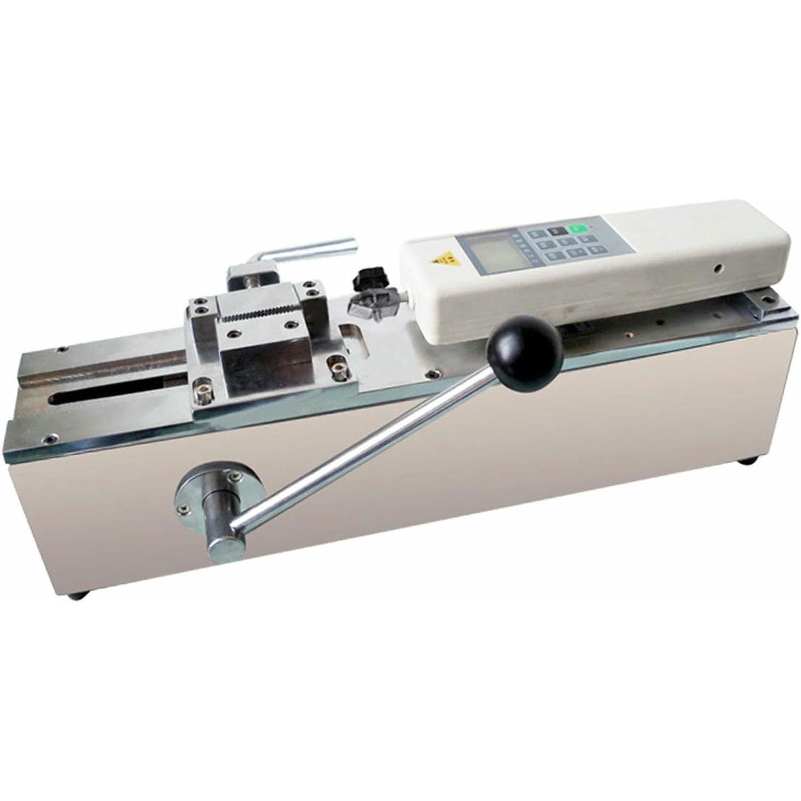 Misuratore di Forza Digitale, Misuratore di Spinta-Trazione Digitale Orizzontale Manuale, Supporto per Test Push-Pull Manuale A Ruota, Tester di Forza di Trazione