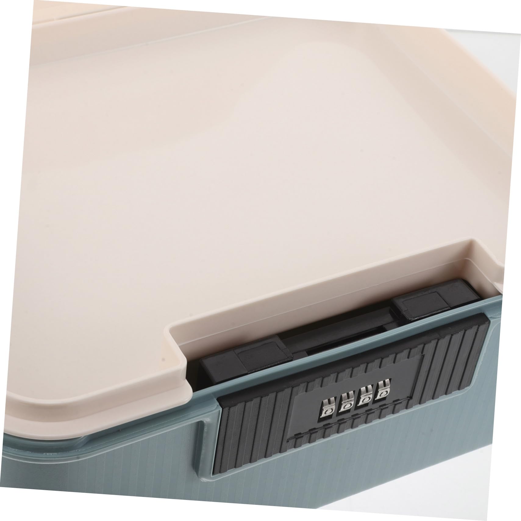 Scatola di Archiviazione con Blocco Combinazione Portatile Antishock per Documenti e Oggetti Personali e Privacy per Ufficio e Casa