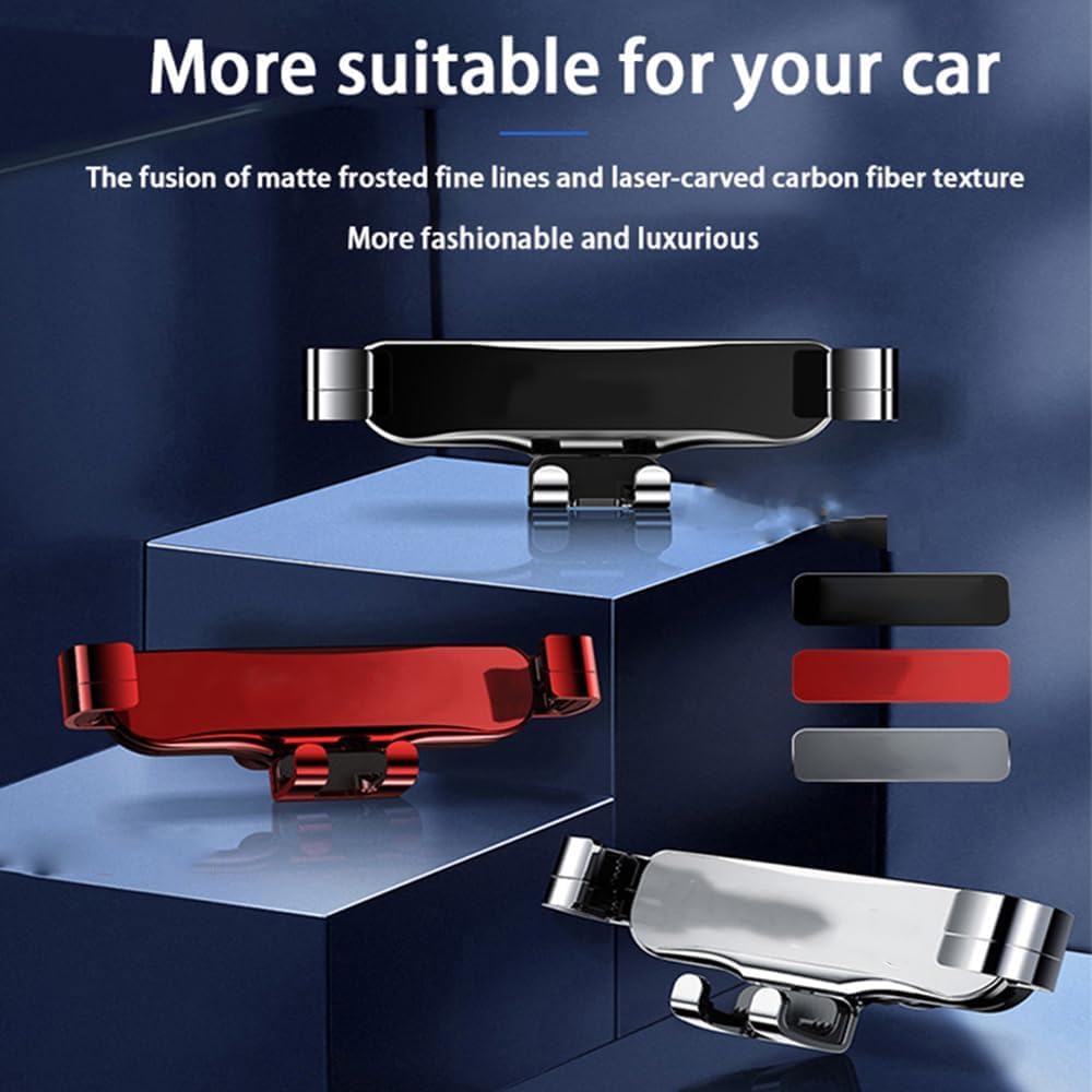 Handyhalterung Auto Für Volvo XC60 2018-2025 - 360° Drehbar, Lüftungsclip, Kompatibel Mit 4-6,7 Zoll