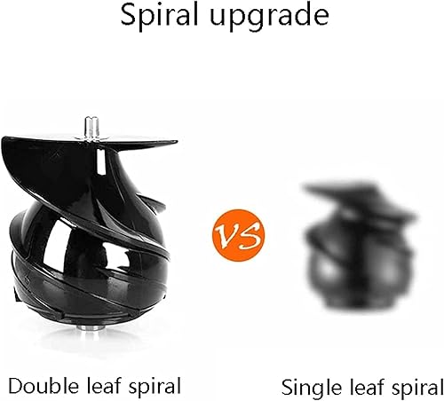 Miniatura 2 de Máquinas exprimidoras extractor de exprimidor de masticación lenta fácil de limpiar motor silencioso y función inversa exprimidor de prensa fría