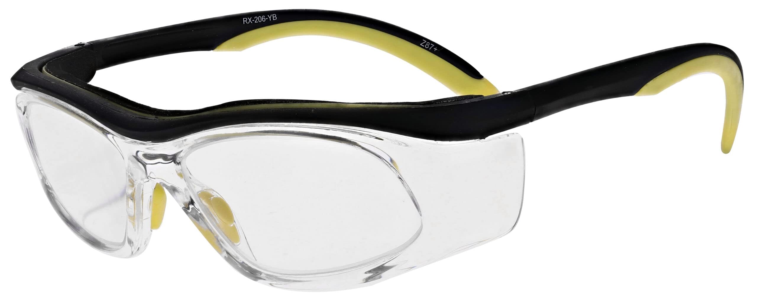 Safety Reading Glasses 206YB with Full Clear Magnifying Lenses 1 00 to 3 00 Diopter ANSI Z87 Approved