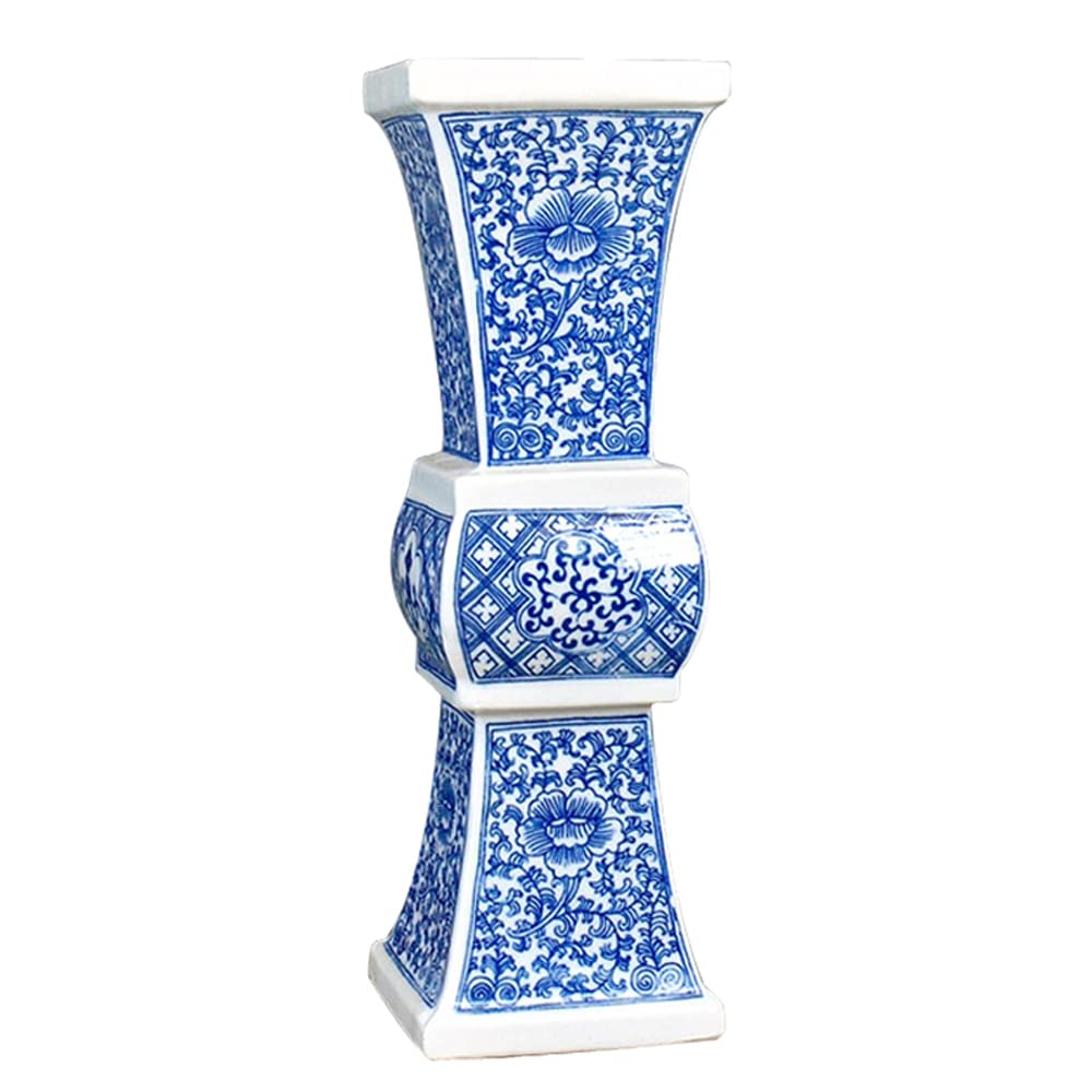 Vase en porcelaine bleu et blanc : l'âme de l'artisanat chinois