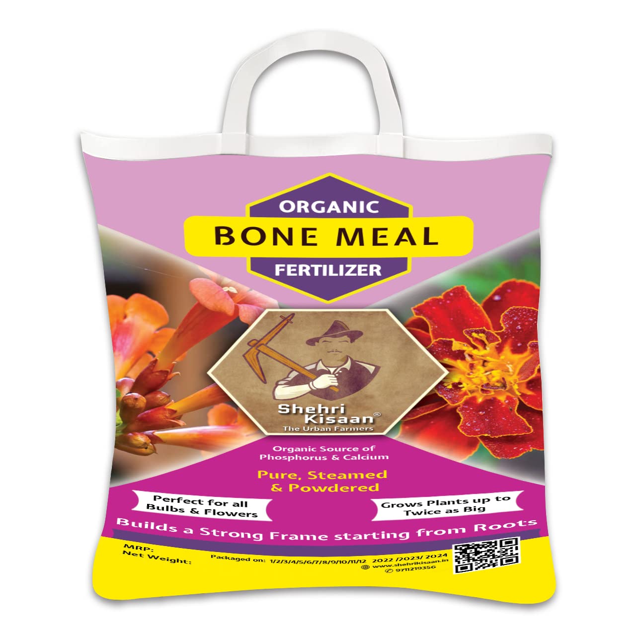 SHEHRI KISAAN ® Steamed Organic Powder Bone Meal NPK Fertilizer for Plants -5 kg Pack. (B07FQLY684) Amazon Price History, Amazon Price Tracker