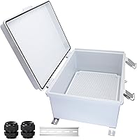 Vista 33 de Caja Eléctrica Impermeable para Exteriores Caja de Conexiones Resistente a la Intemperie IP67 Carcasa de Plástico ABS Caja de Proyecto