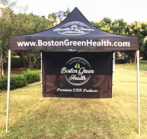 Custom Canopy Pop Up Tent 10x10 with Logo, Personalized Pop...