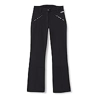 CMP - Pantalone donna con ghetta interna, Nero