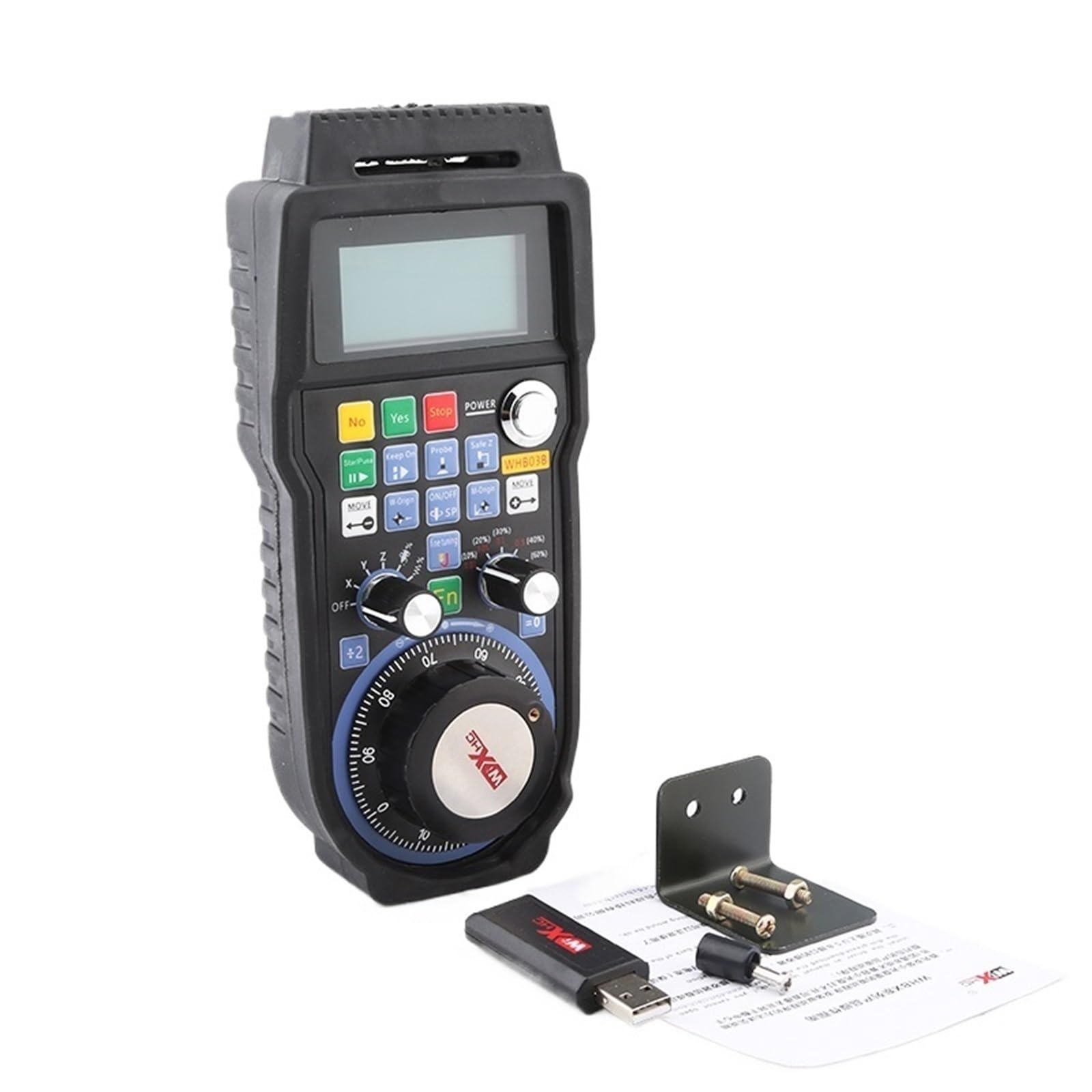 WHB03B Uchwyt kontrolera bezprzewodowego V5 V8 NC Studio System grawerowanie uchwyt koła pilot zdalnego sterowania