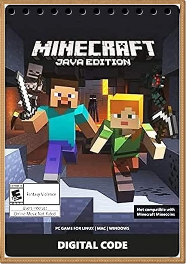 Mincraft Java Edition - PC GAME CODE (NO DVD/CD) - Instant Email ...