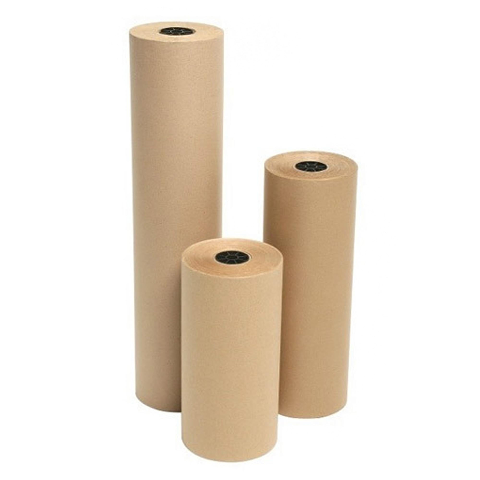 Multipurpose Brown Kraft Paper Rolls 500mm, 600mm, 750mm, 900mm & 1000mm Rolls For Packing Gifts Arts & Crafts (900mm x 100m)