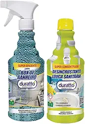 Kit Limpeza Pesada Banheiro Limpa Box e Vaso Sanitário 500ml Dura-tto