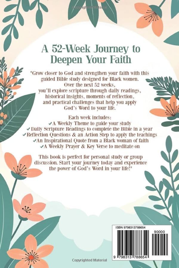 The 52-Week Bible Study for Black Women: A Daily Bible Study to Read, Reflect, and Apply God's Word in 52 Weeks. - Image 2