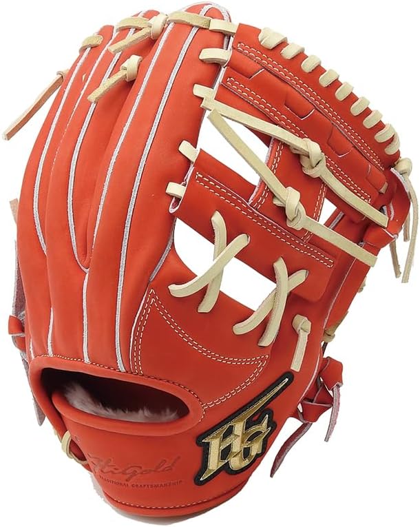 HI-Gold SKG-0516SP Hi Gold Hi Pole Hard Grab, Burning Orange, LH, Right Throw, Short