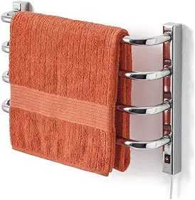 Toalheiro Térmico 110v para 1 Toalha Fio Lado Direito Cromado