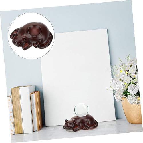 Miniatura 2 de Centros de mesa Jarrón Decoración Huevos para Decorar Esfera de Cristal Soporte de Mirando Soporte de Pantalla de Cristal Base de Bola de Cristal