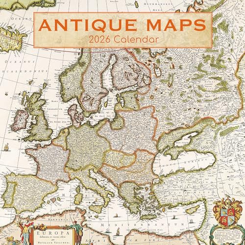 Questo calendario 2026 è perfetto per tutti gli amanti dell'arte con gusto. Questo calendario da parete quadrato mostra immagini iconiche di alcune delle migliori opere di questo artista. Mentre la grande griglia è ideale per la casa e l'ufficio con spazio per compleanni e appunti. Migliora il tuo spazio con questo fantastico calendario con mappe antiche della nostra collezione di calendari e organizzatori personali.