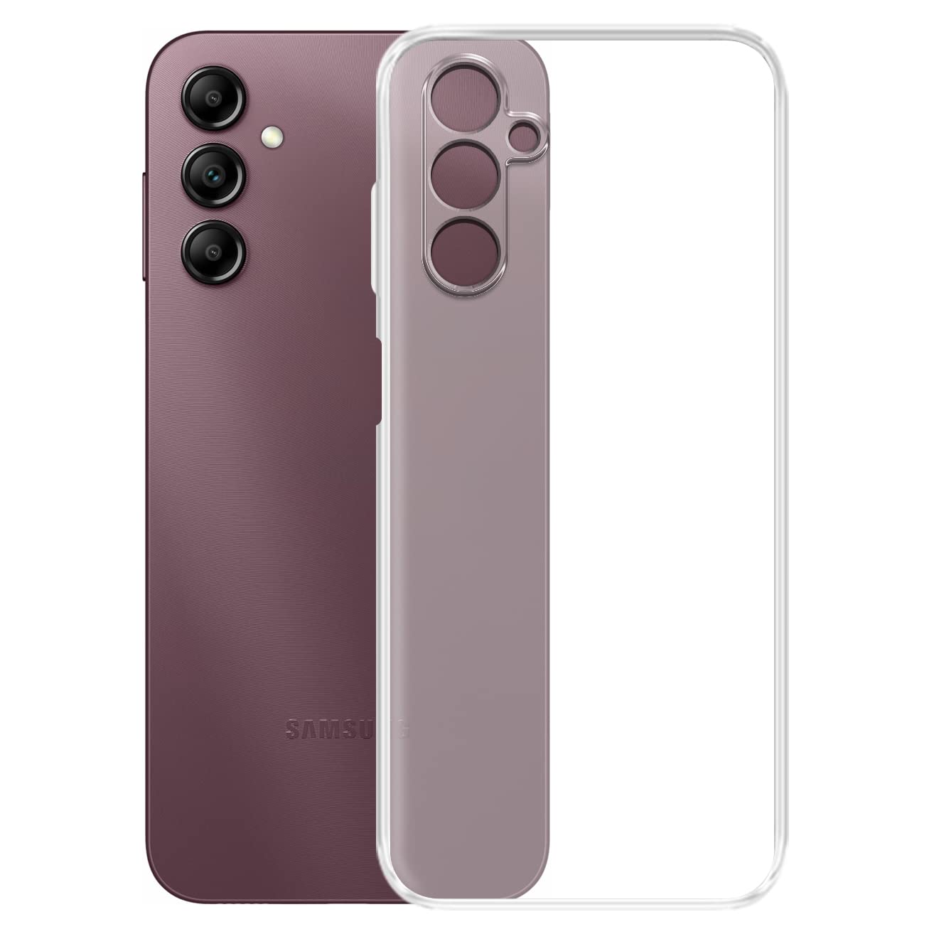 Zapcase Back Case Cover for Samsung Galaxy A14 5G | Compatible for Samsung Galaxy A14 5G Back Case Cover | 360 Degree Protection | Soft and Flexible (TPU | Transparent) (B0CYX71SZ8) Amazon Price History, Amazon Price Tracker