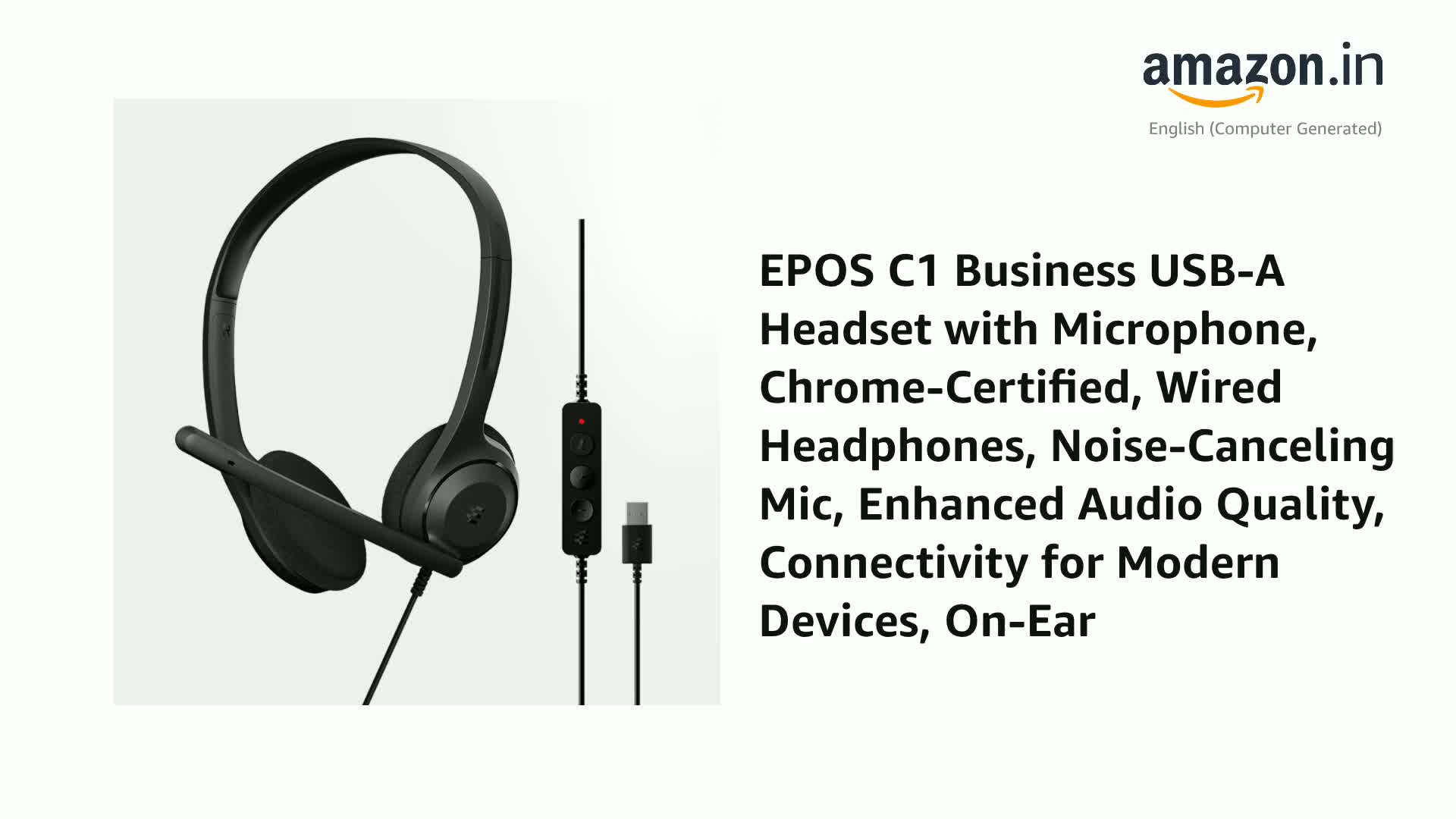 USB Headset PC für Business UC Skype Lync SoftPhone Call Center Office