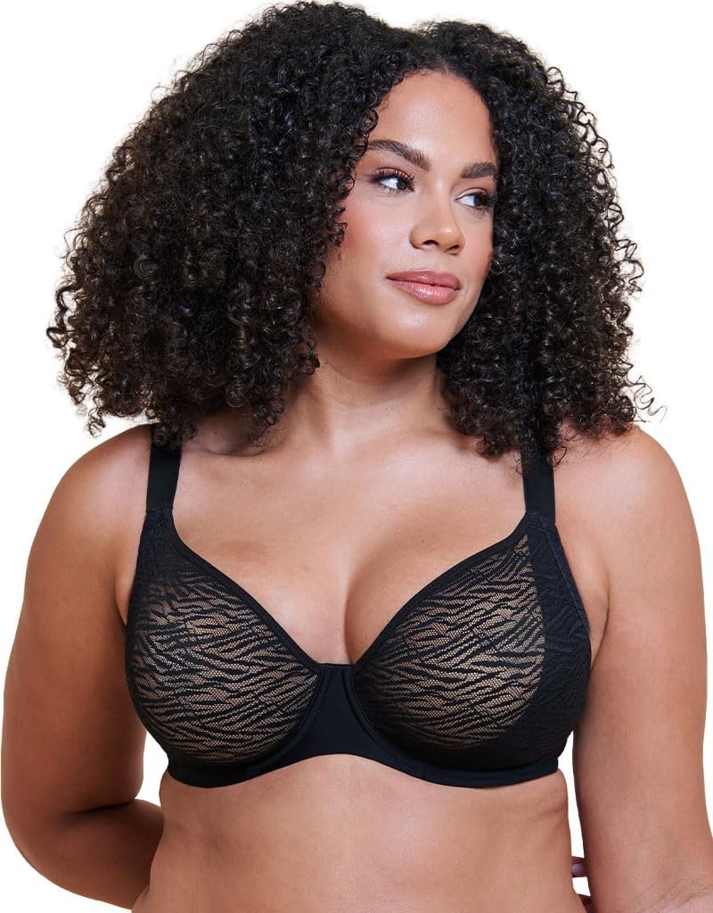 Curvy Kate Women's Curvy Kate Smoothie Lace Moulded Balcony Bra Balconette Bra