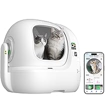 PETKIT PUROBOT MAX PRO 2 Lettiera Gatto Autopulente, Fotocamera AI, Ingresso Ultra Largo, Visione Notturna 210°, App WiFi 2,4, 5GHz, Imballaggio Senza Contatto, Monitoraggio Salute, Multi-Gatto